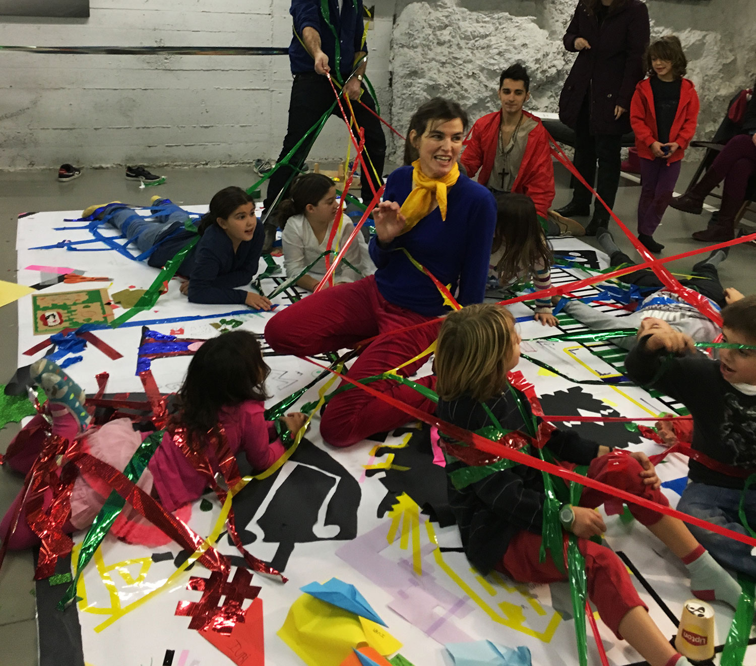 The Floor Art Market by Kids